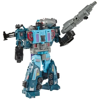 NOVO Hasbro Transformers Gerações War for Cybertron Earthrise Líder WFC-E23 Doubledealer 18cm de PVC Ação e as Figuras do Brinquedo