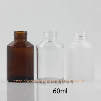 60ml Muitas Cores Loção Frasco de Vidro Com Boca da Bomba.Loção/Lavagem À Mão/Shampoo/Hidratante/Facial Recipiente De Água
