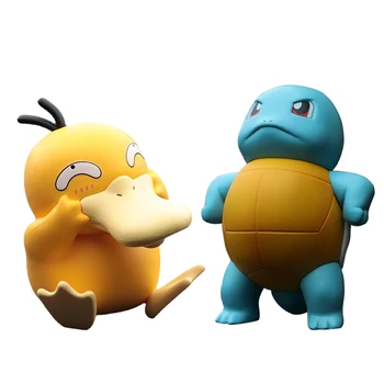 Anime Pokemon Squirtle Psyduck PokeBall Pikachu Figura de Ação do Modelo de Brinquedos Coleção Pokemons Brinquedos, Presentes para Crianças