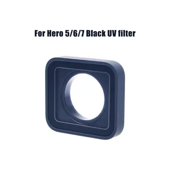 Filtro UV da Lente Tampa de Porta do Lado Protetor para Ir Pro HERO5/6/7 Preto/7 Branco XXUC