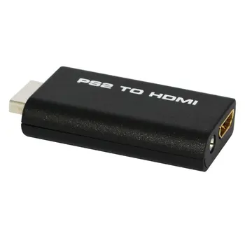 HDV-G300 PS2 para HDMI 480i/480p/576i de Áudio, Conversor de Vídeo, Adaptador de 3,5 mm, Saída de Áudio Suporta Todos os Modos de Exibição de PS2