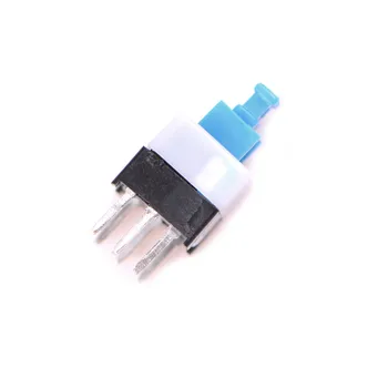 10pcs 6Pin Empurrar Tátil de Energia Micro-Interruptor Auto bloqueio do botão On/Off interruptor de Travamento 7*7MM Preto, Azul