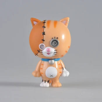 Japão MEDICOMS Cápsula Brinquedos Gashapon Moda Artista Brinquedo do Gato Boneca Gatinho Figuras Monstro Ornamento VAG Vinil Artista Gacha Presente
