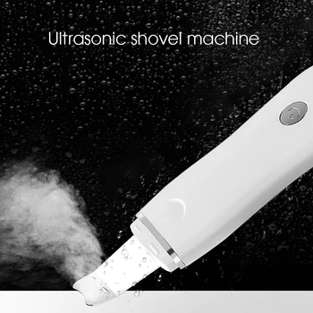 USB ultra-Sônica Purificador da Pele Profunda Rosto Máquina de Limpeza de Peeling Facial Poros limpos e Nano-Névoa Facial Pulverizador