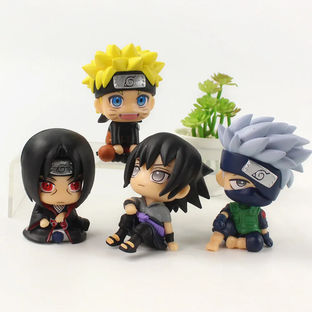 Anime Naruto, Uchiha Itachi, Sasuke, E Uzumaki Hatake Kakashi Modelo De  Ação Figura De Desenho Animado Dom Crianças Brinquedos < Ação e as figuras  do brinquedo 